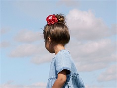 Name It bright white rosie hair clip